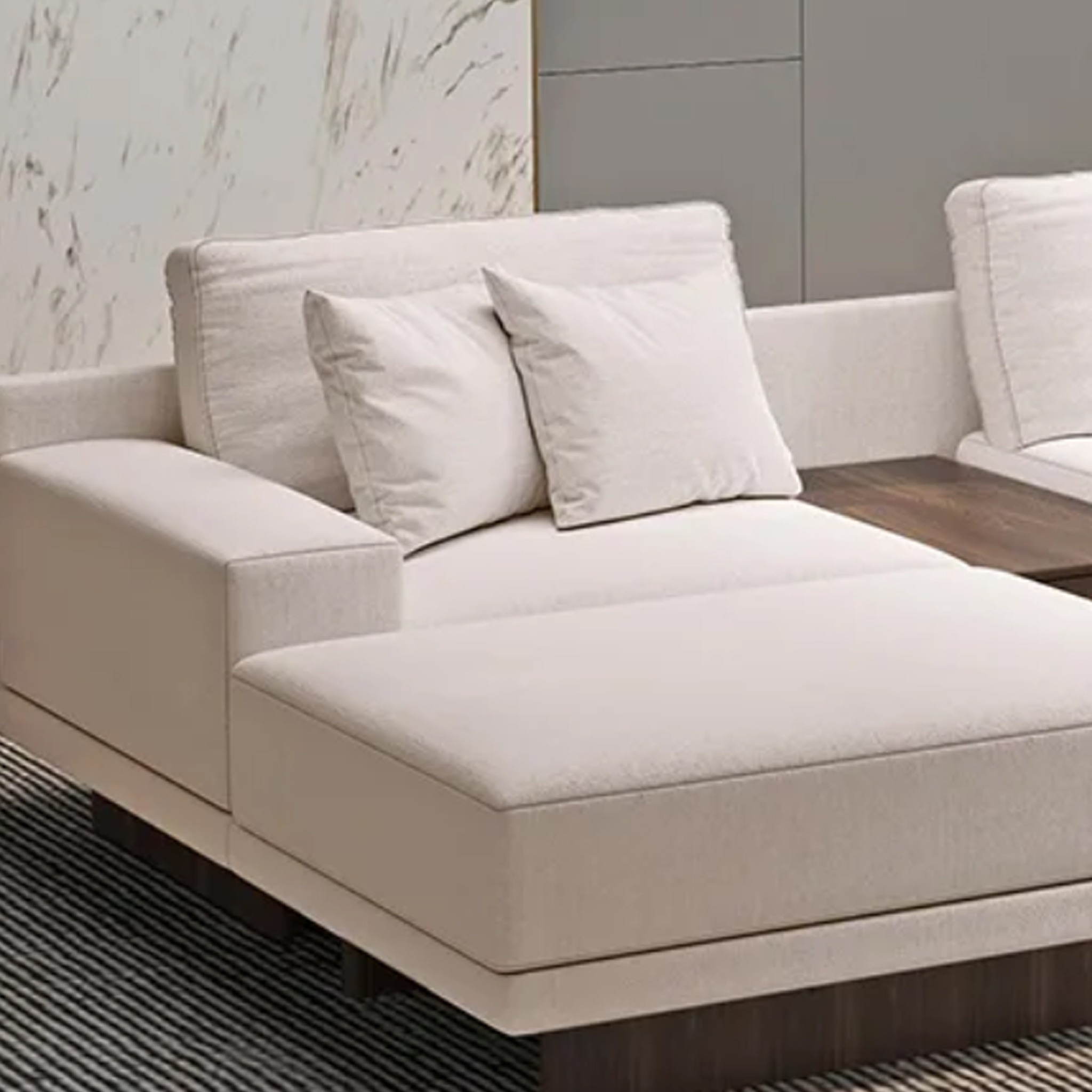 Oak - Corner Sofa